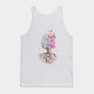 Brain tree Tank Top